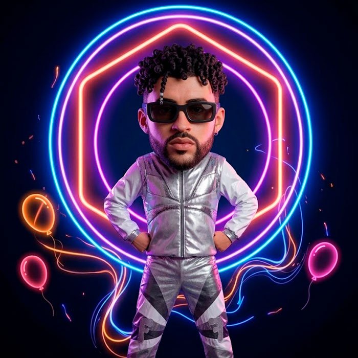 BAD BUNNY SHOW DE CABEZA GIGANTE — Voiz Producciones