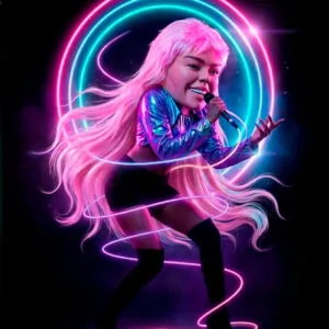 karol g show de cabeza gigante