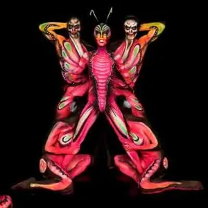 body paint bogotá