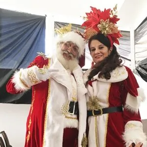 Papá Noel Bogotá Premium Barba Real