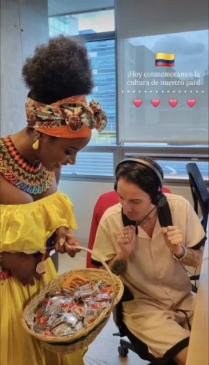 Palenquera para eventos en Bogotá, Voiz Producciones