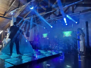 Combo Platinum de sonido, luces y pista LED para eventos en Bogota