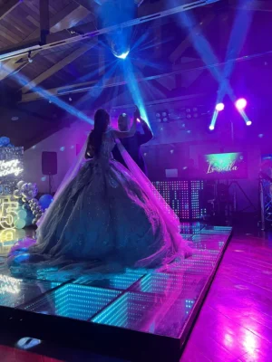 Combo Platinum de sonido, luces y pista LED para eventos en Bogota