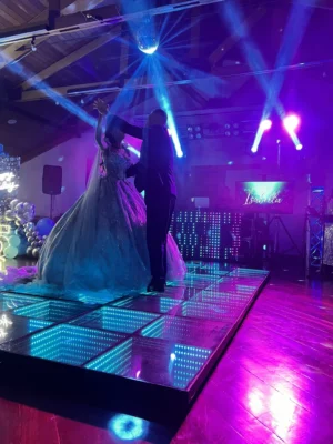 Combo Platinum de sonido, luces y pista LED para eventos en Bogota