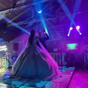 Pista LED del Combo Platinum de sonido en Bogota
