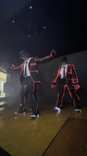 Show Michael Jackson LED para eventos en Bogotá, Voiz Producciones