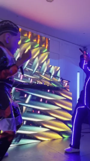 Show Michael Jackson LED para eventos en Bogotá, Voiz Producciones