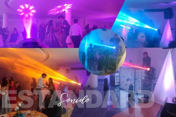 Combo Estándar — Sonido profesional y luces para eventos en Bogotá