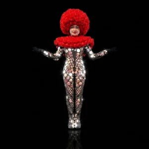 chica rosa espejos